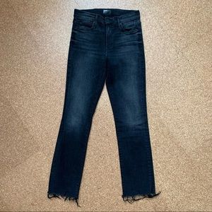 Mother Denim, The Rascal Fray, Faded Black, size 26